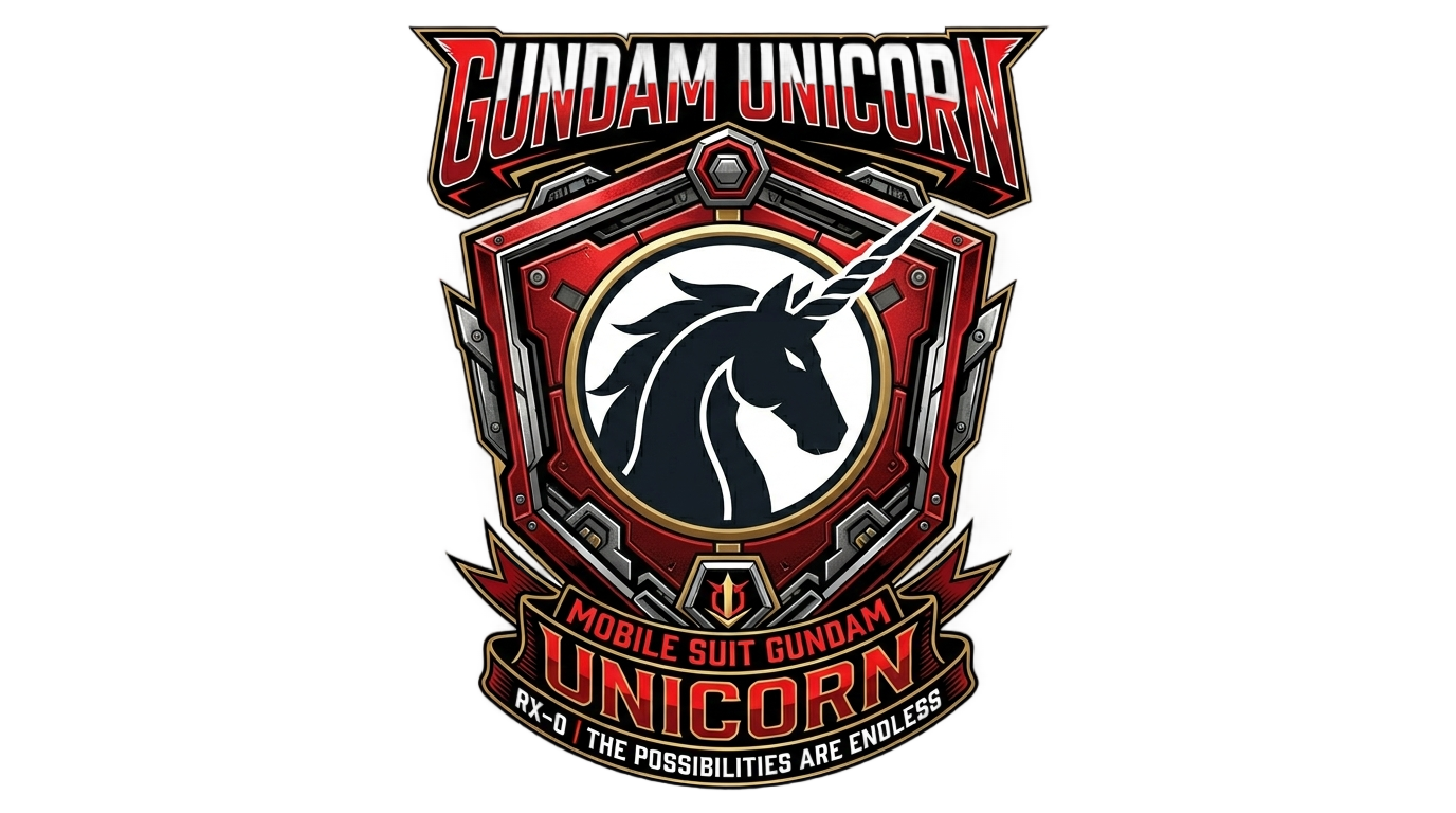 gundam unicorn logo png PNG transparent background