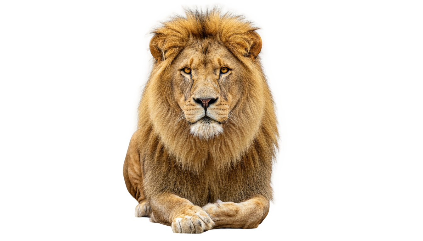 lion png clip art PNG transparent background