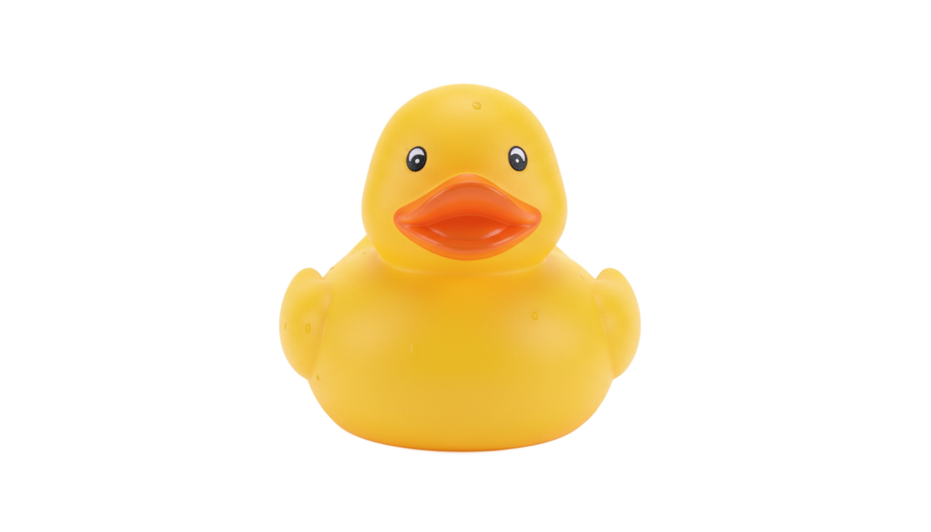 yellow rubber duck png PNG transparent background