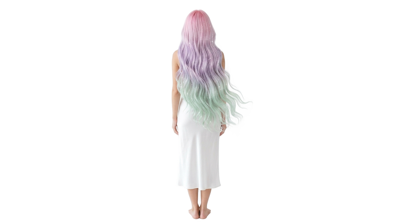 unicorn hair png PNG transparent background