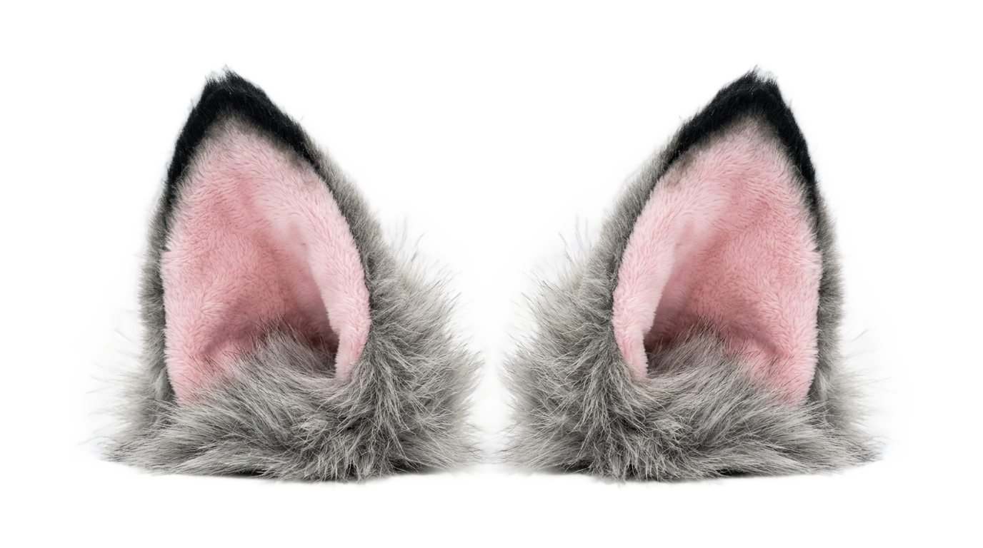 raccoon ears png PNG transparent background