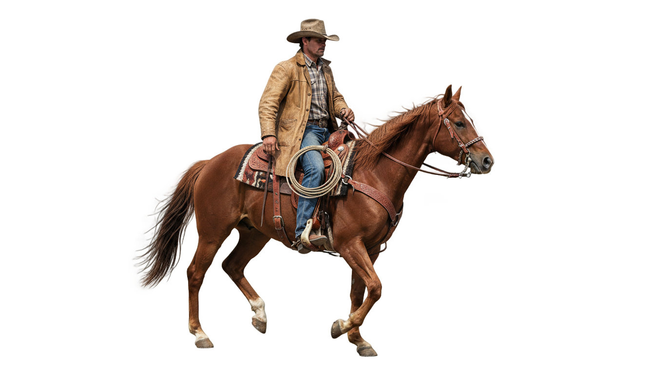 cowboy horse png PNG transparent background
