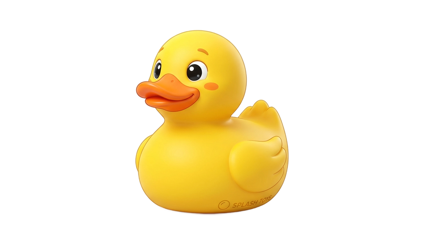 yellow duck cartoon png PNG transparent background