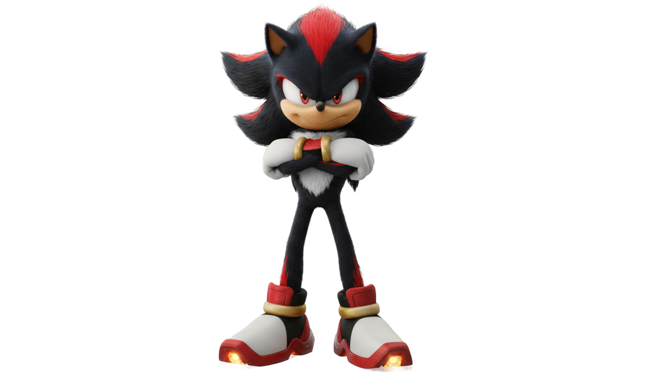 movie shadow the hedgehog png PNG transparent background