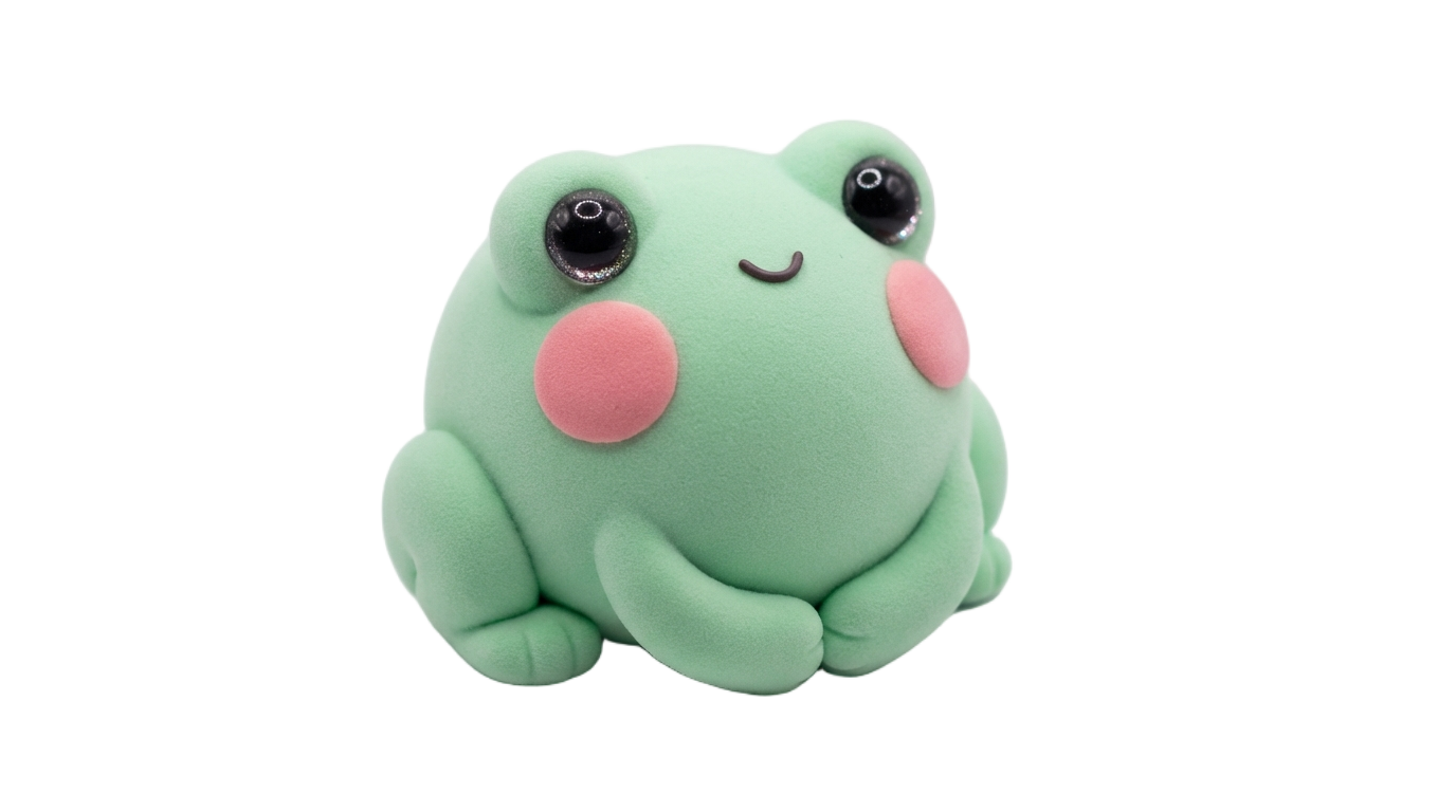 kawaii frog png aesthetic PNG transparent background