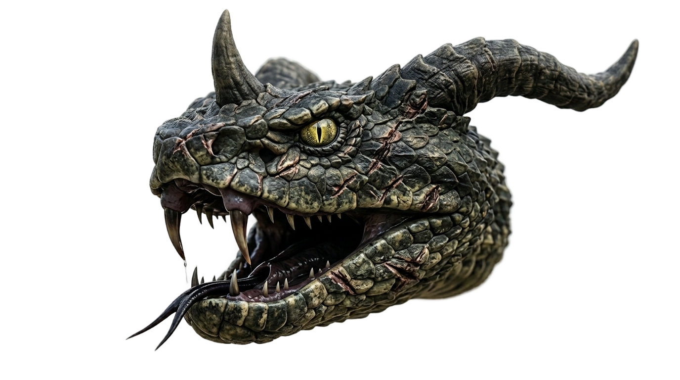 punished snake horn png PNG transparent background