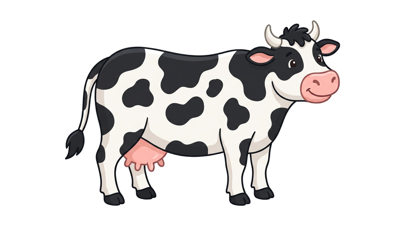 cow design png PNG transparent background