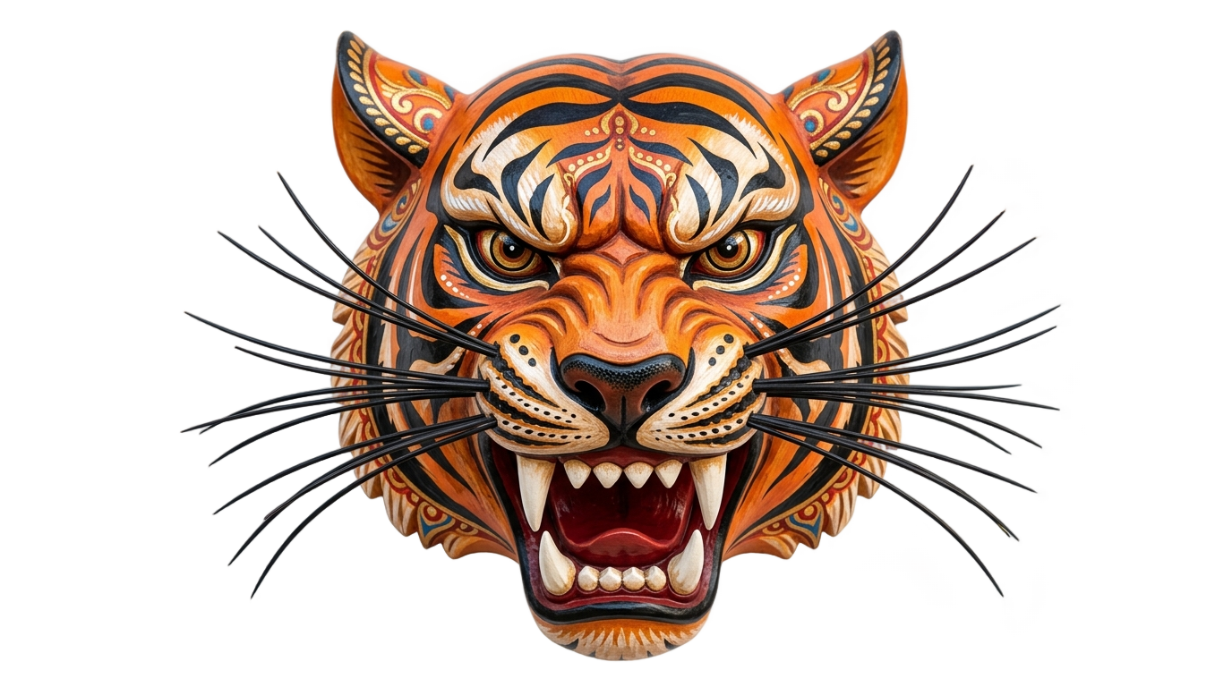 tiger mask png PNG transparent background