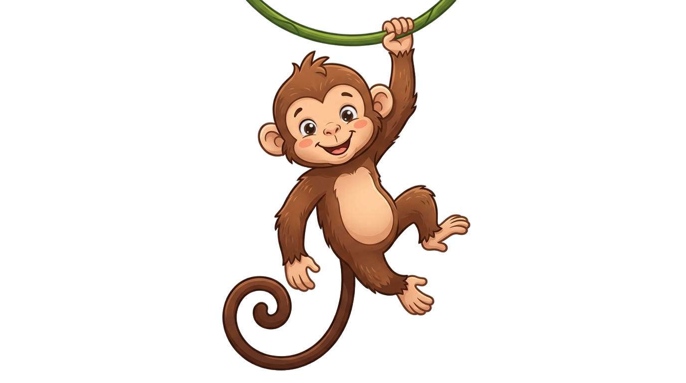 monkey illustration png PNG transparent background