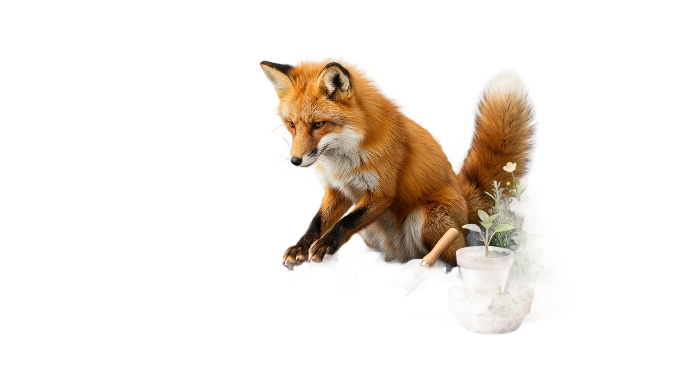 red fox png grow a garden PNG transparent background