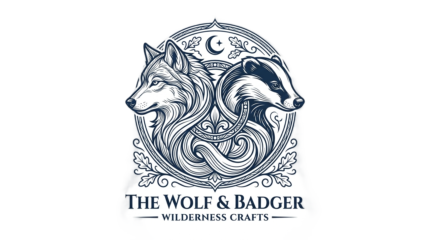 wolf and badger logo png PNG transparent background