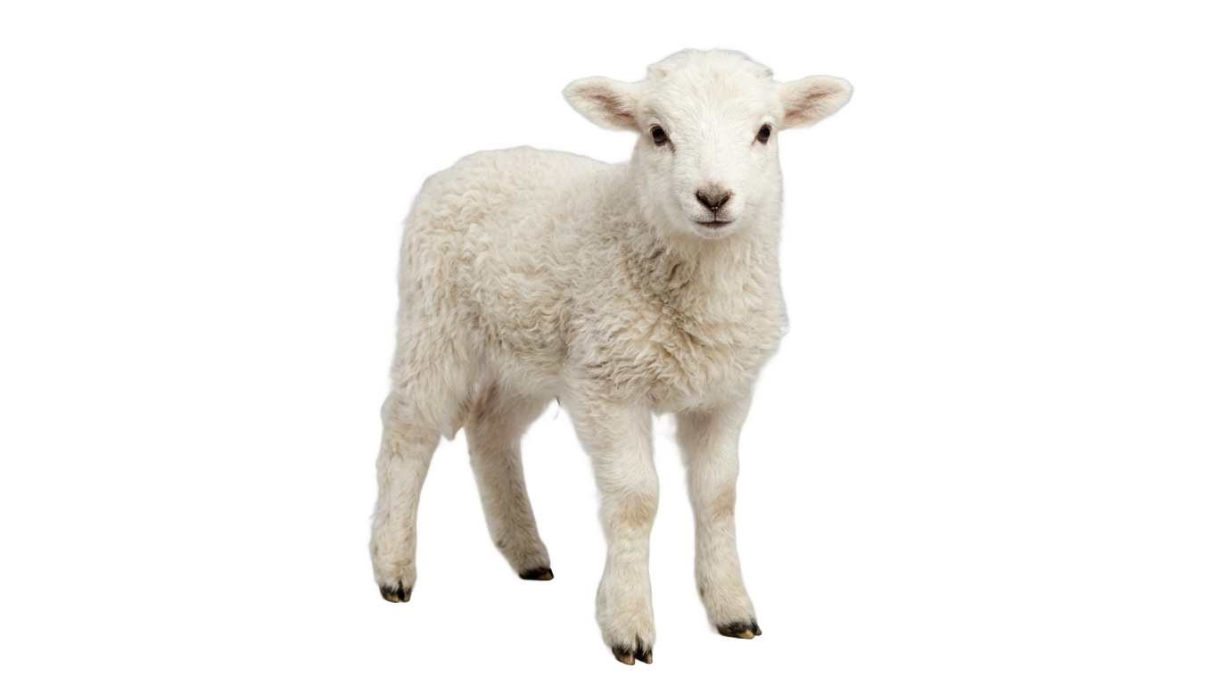 baby sheep png PNG transparent background