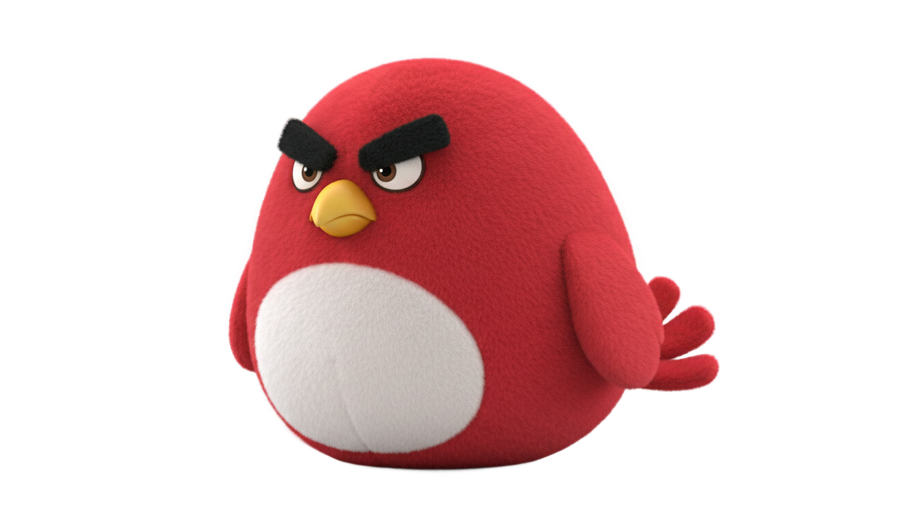 angry bird red png PNG transparent background