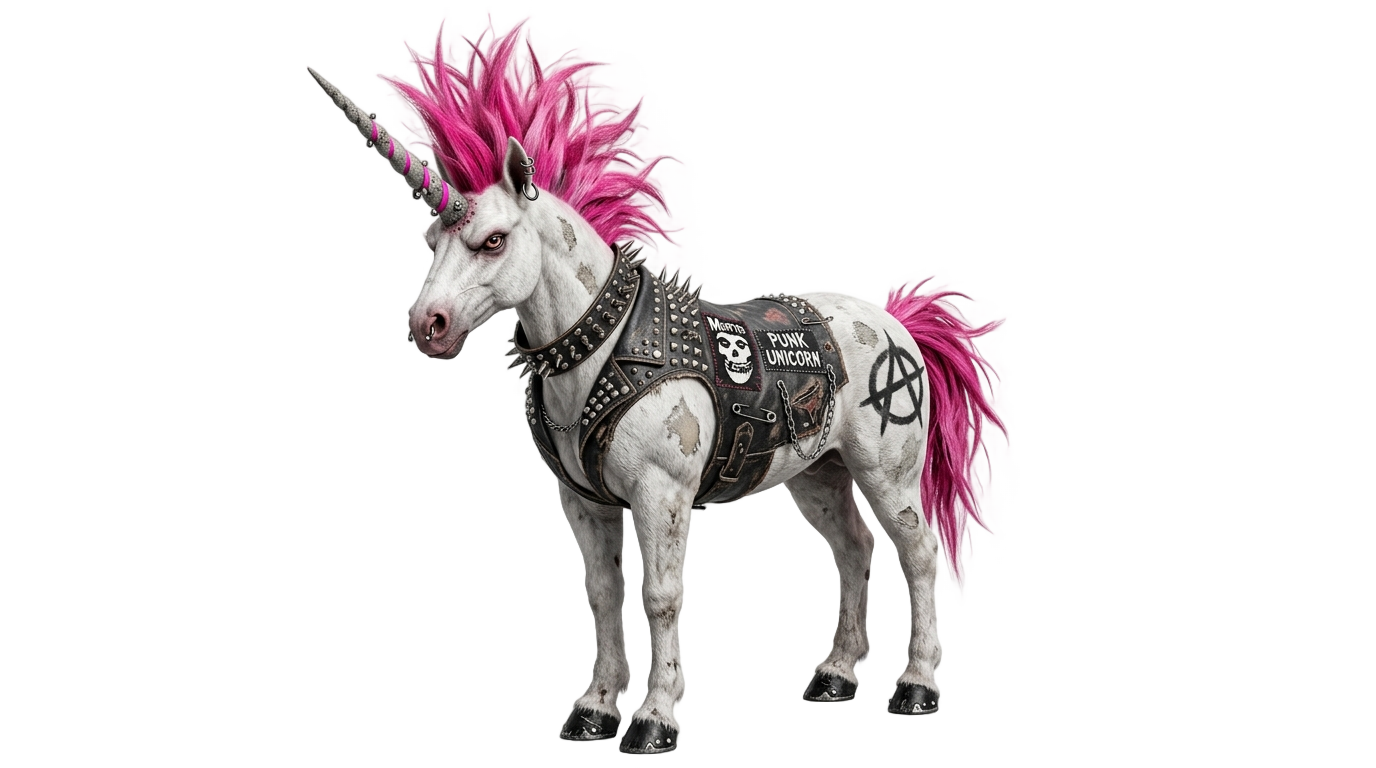 green day unicorn png PNG transparent background