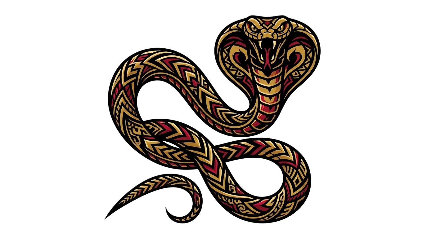 cobra snake logo png PNG transparent background