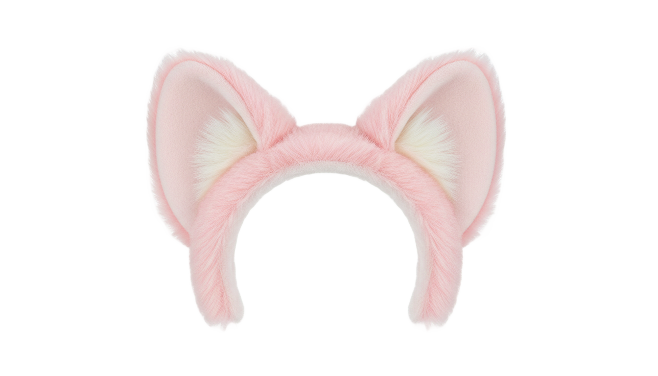 kawaii cat ears png PNG transparent background