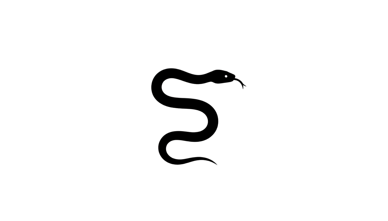 snake silhouette png PNG transparent background