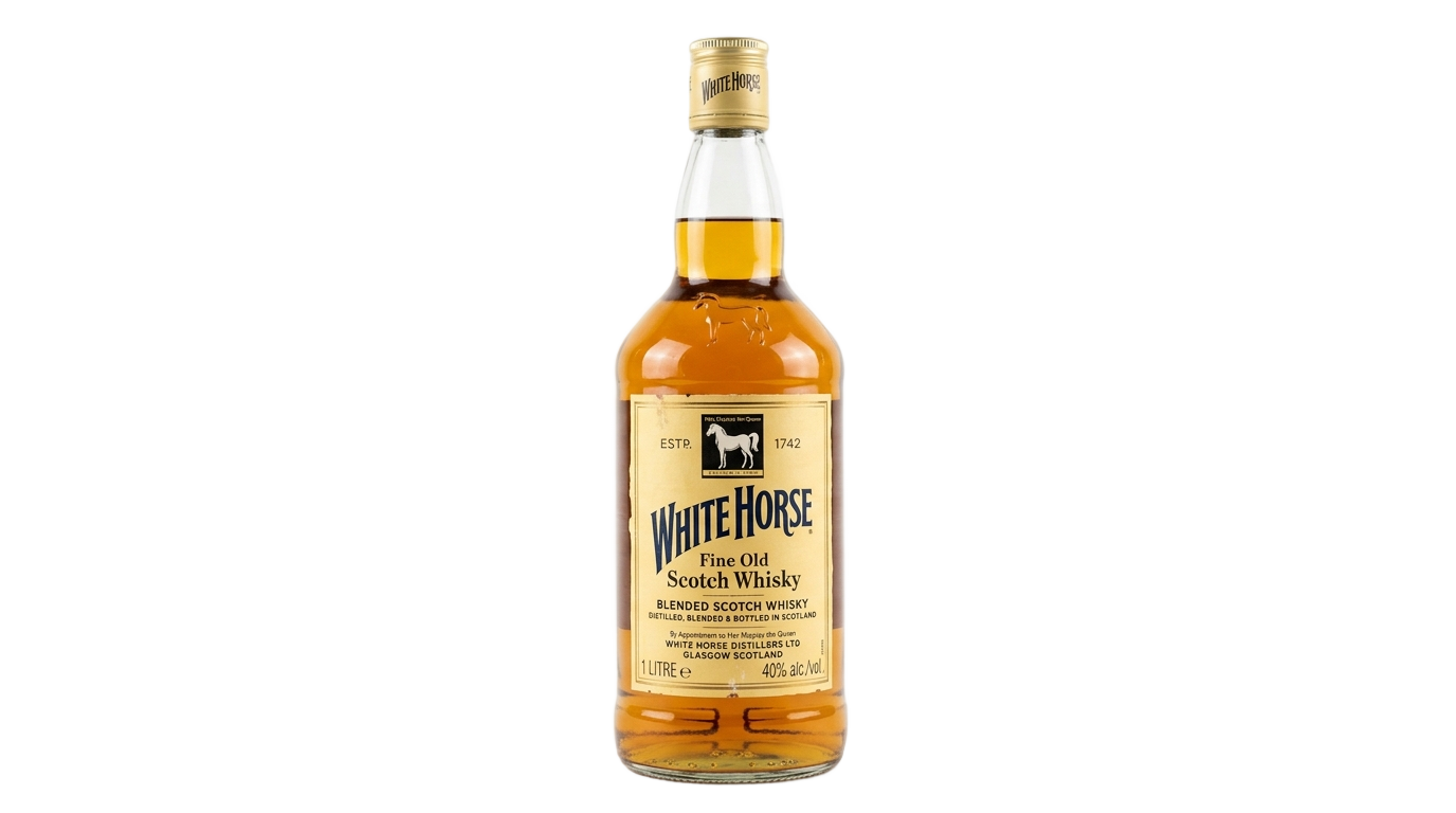 whisky white horse 1l png PNG transparent background