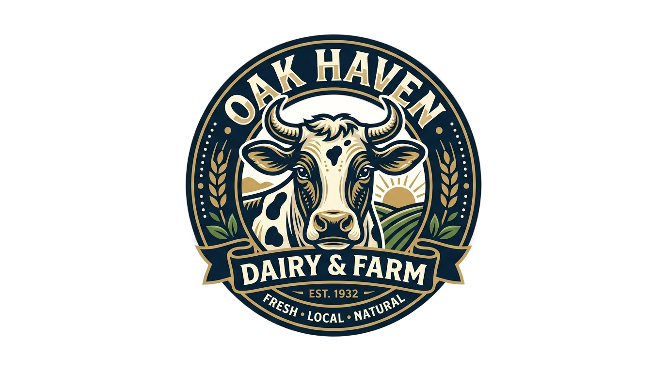 cow logo design png PNG transparent background