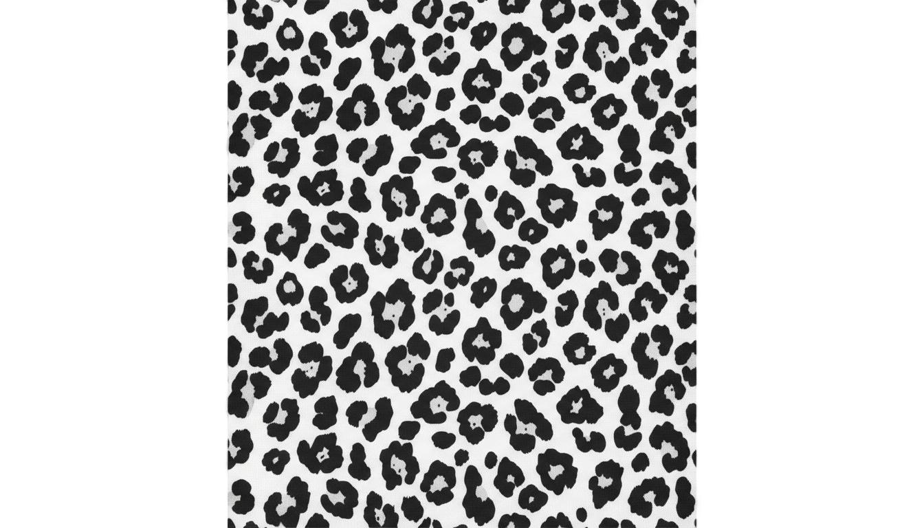 black cheetah print png PNG transparent background