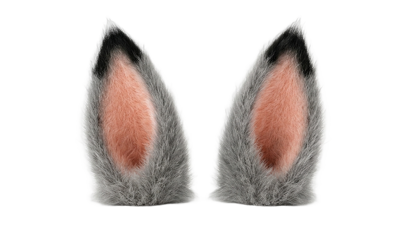 raccoon ears png PNG transparent background