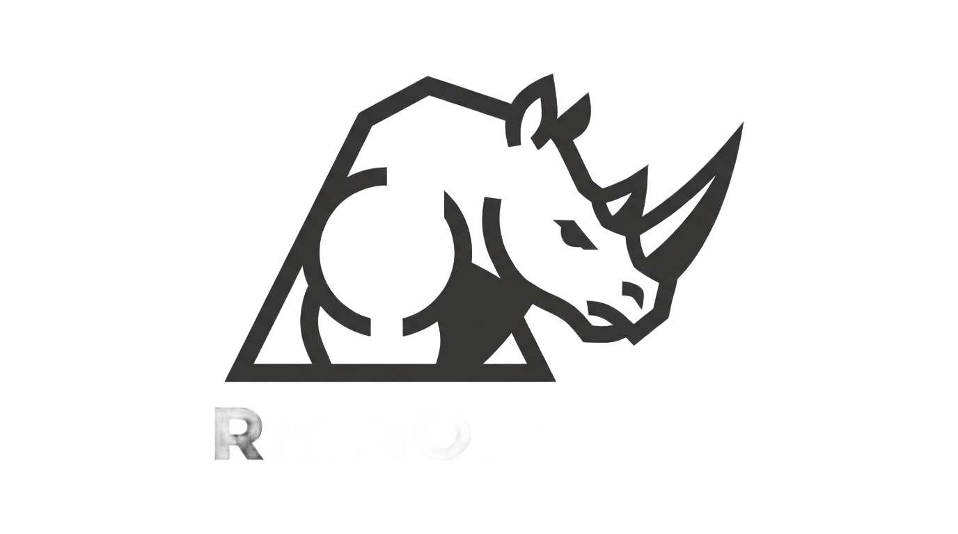 rhino logo png PNG transparent background