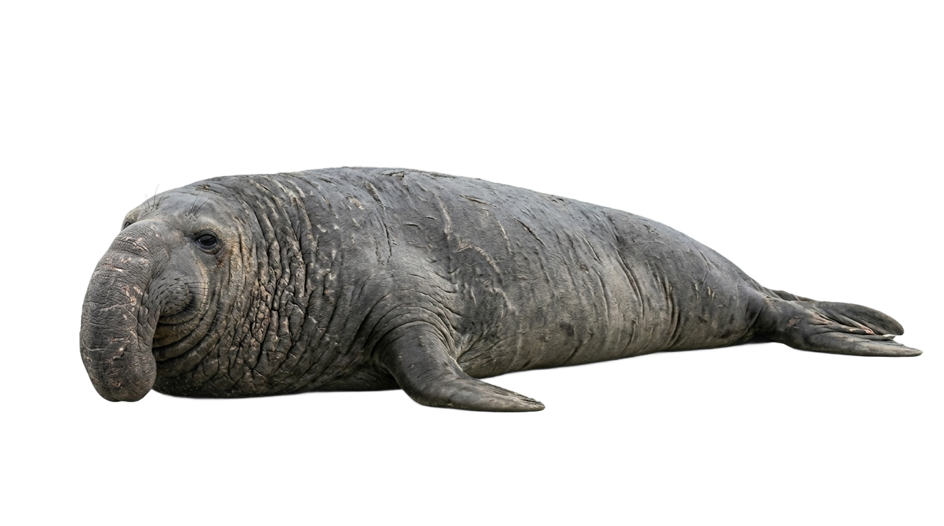 elephant seal png PNG transparent background