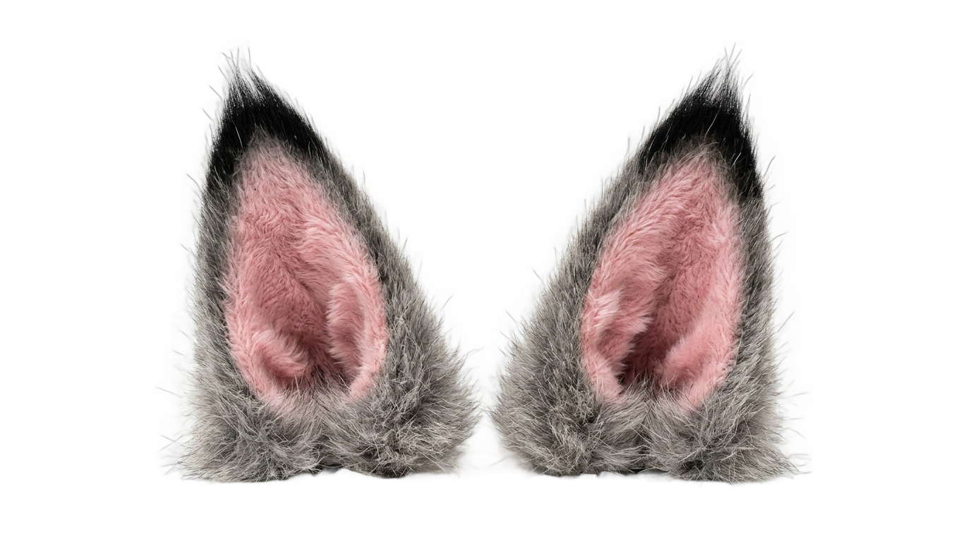 raccoon ears png PNG transparent background