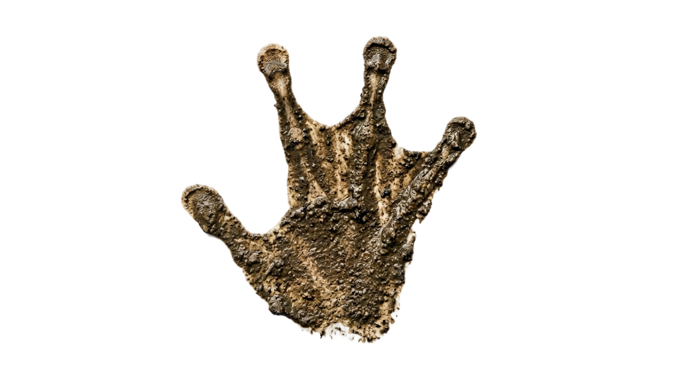 frog footprint png PNG transparent background