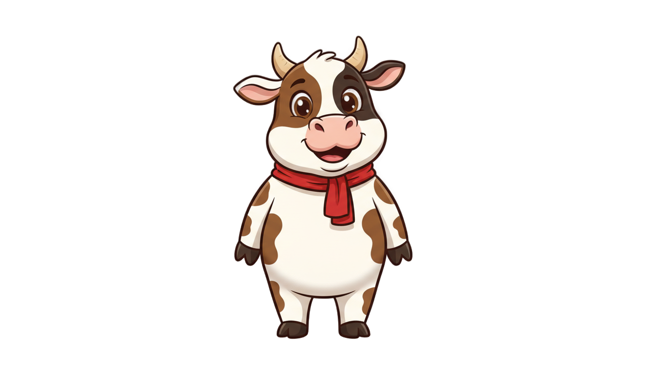 otis the cow png PNG transparent background