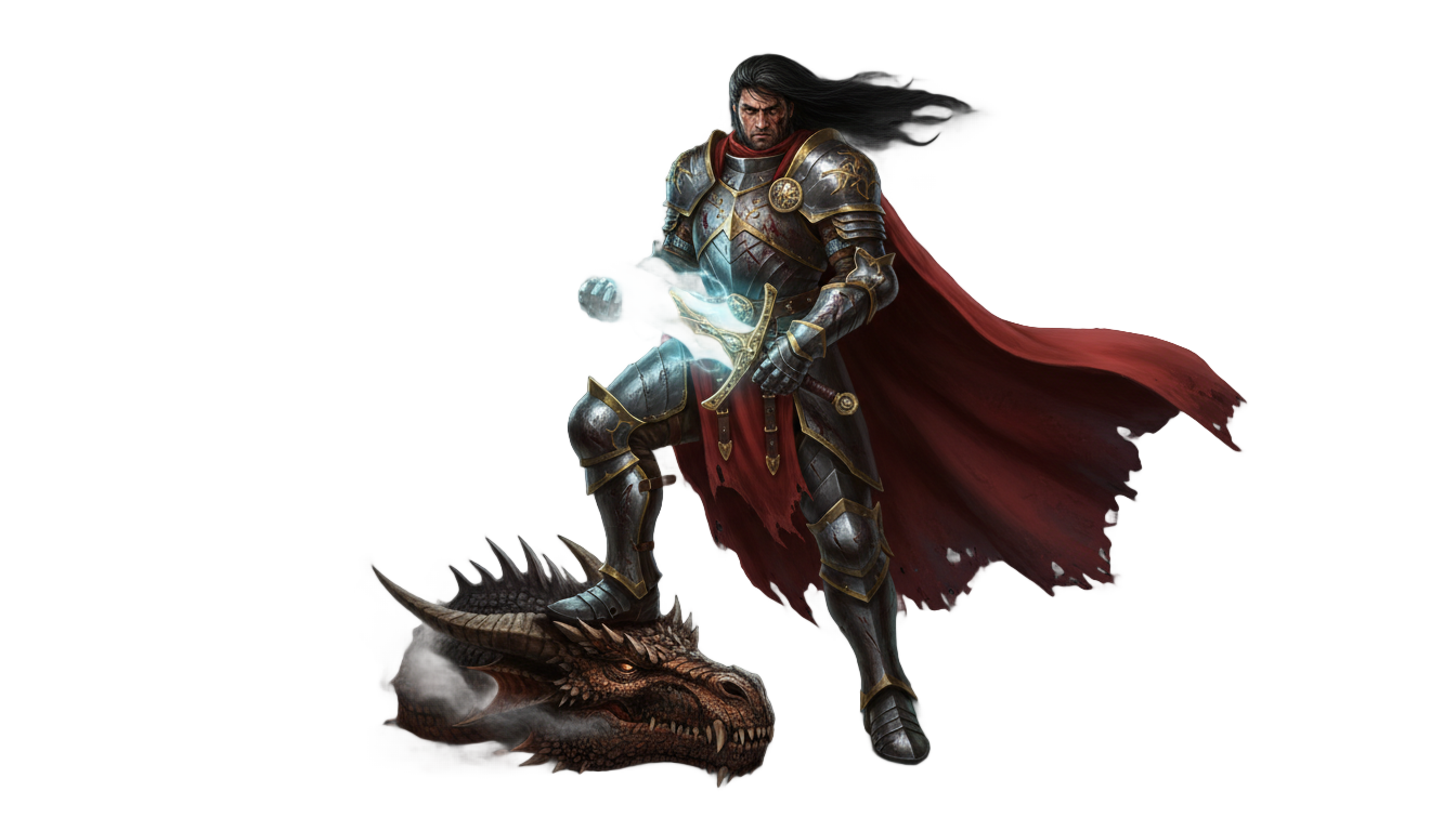 dragon slayer png PNG transparent background