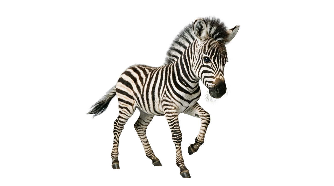 baby zebra png PNG transparent background