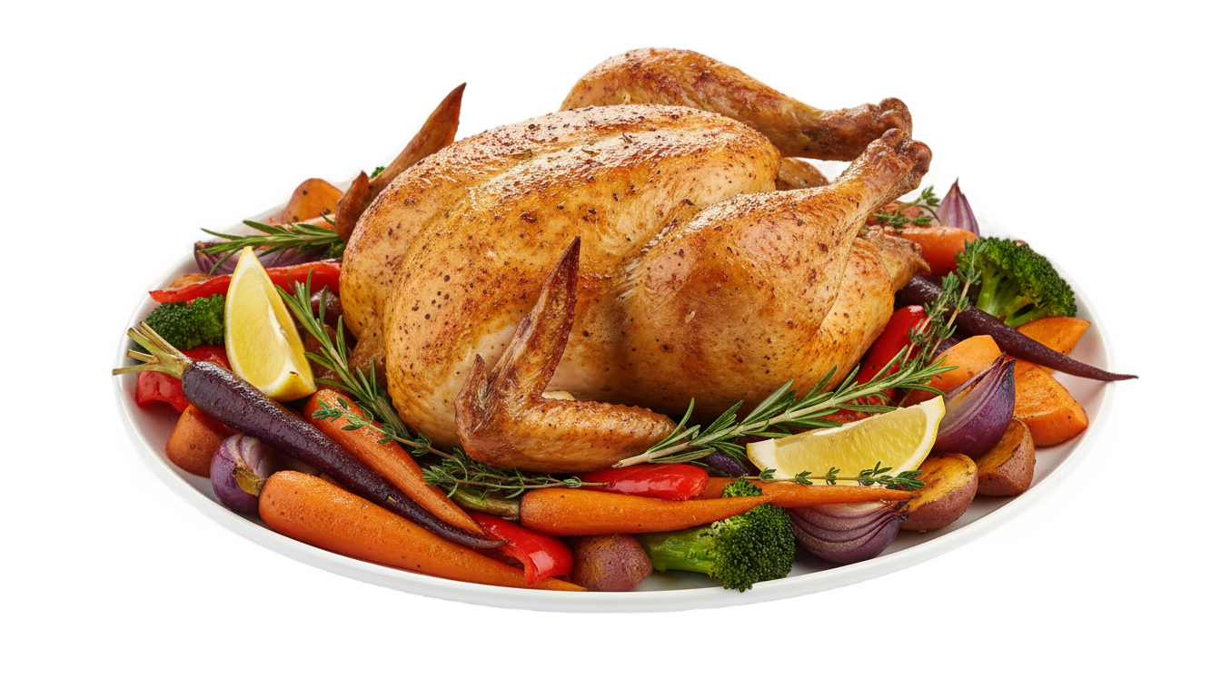chicken dinner png PNG transparent background