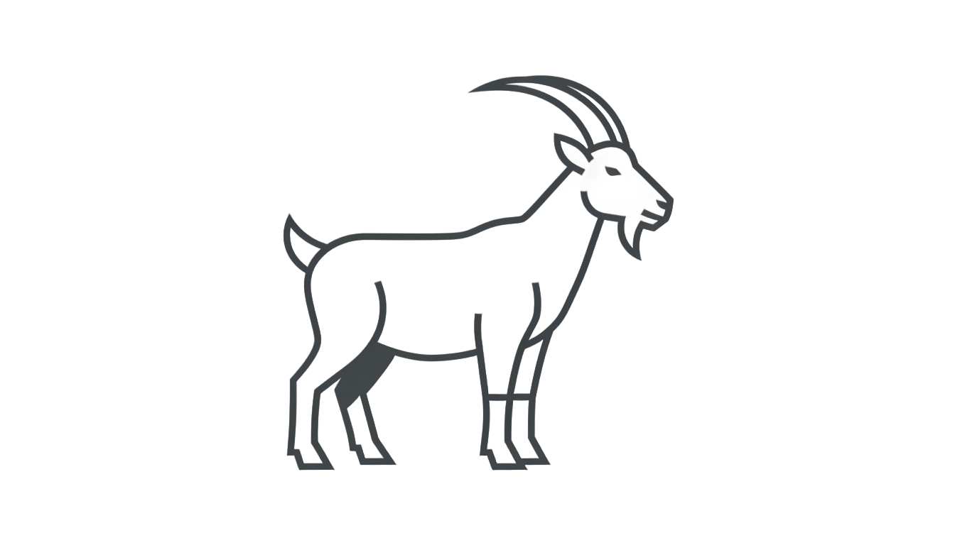 goat icon png PNG transparent background