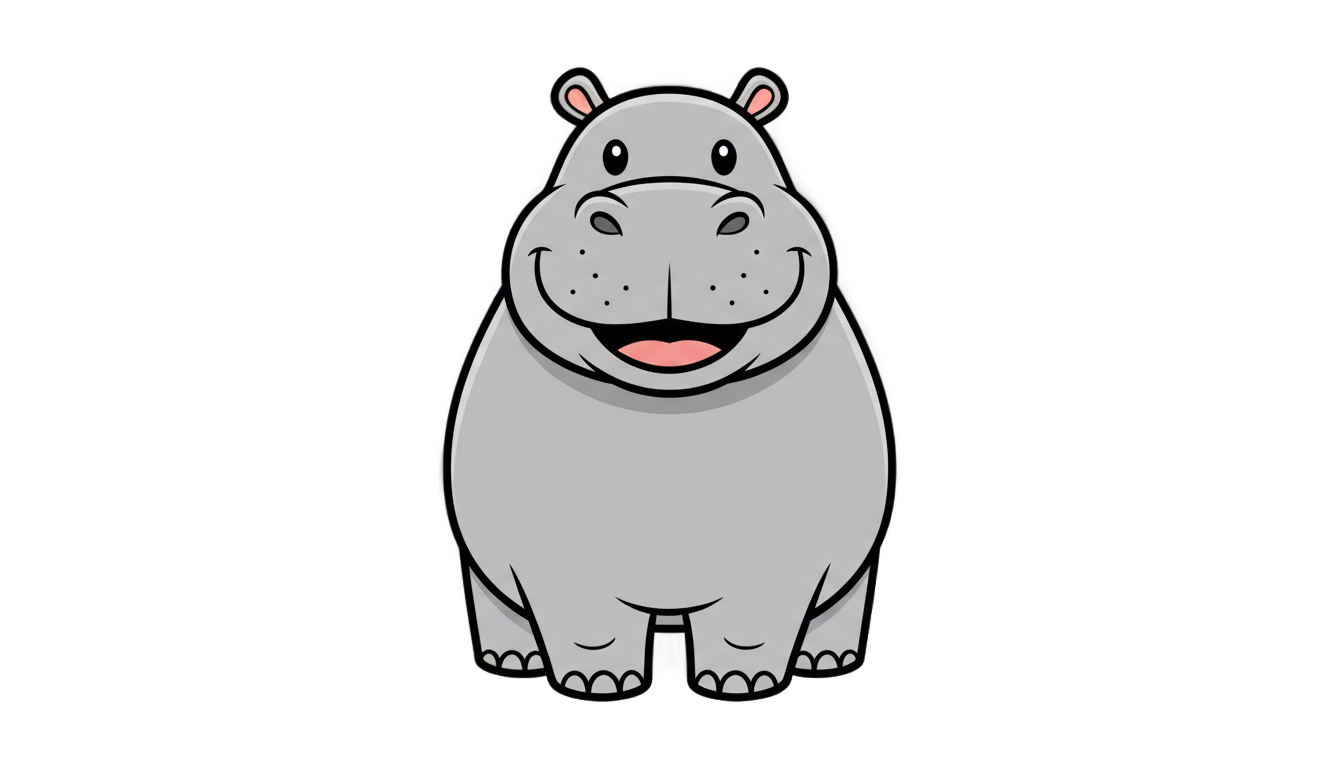 hippo clipart png PNG transparent background