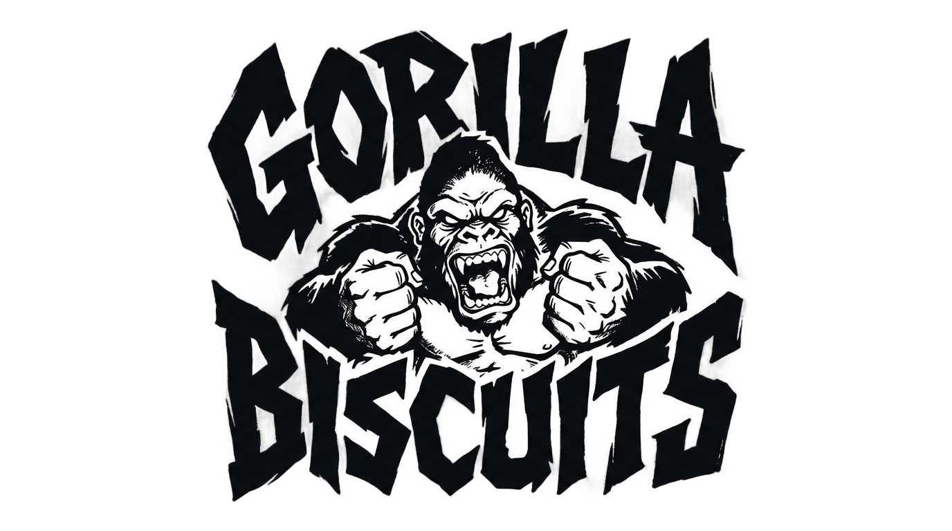 gorilla biscuits logo png PNG transparent background