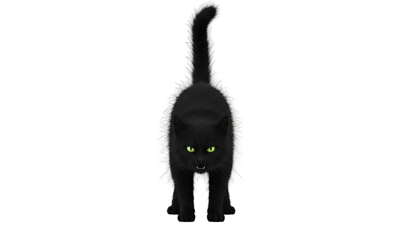 halloween cat png PNG transparent background