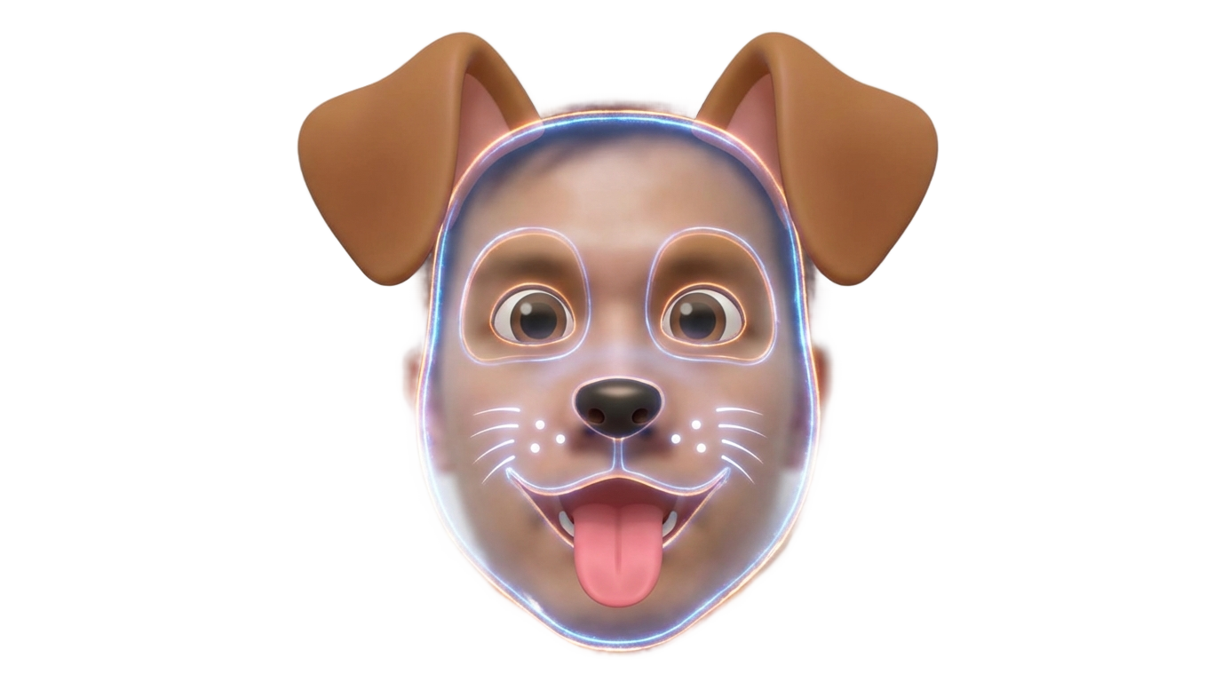 dog filter png PNG transparent background