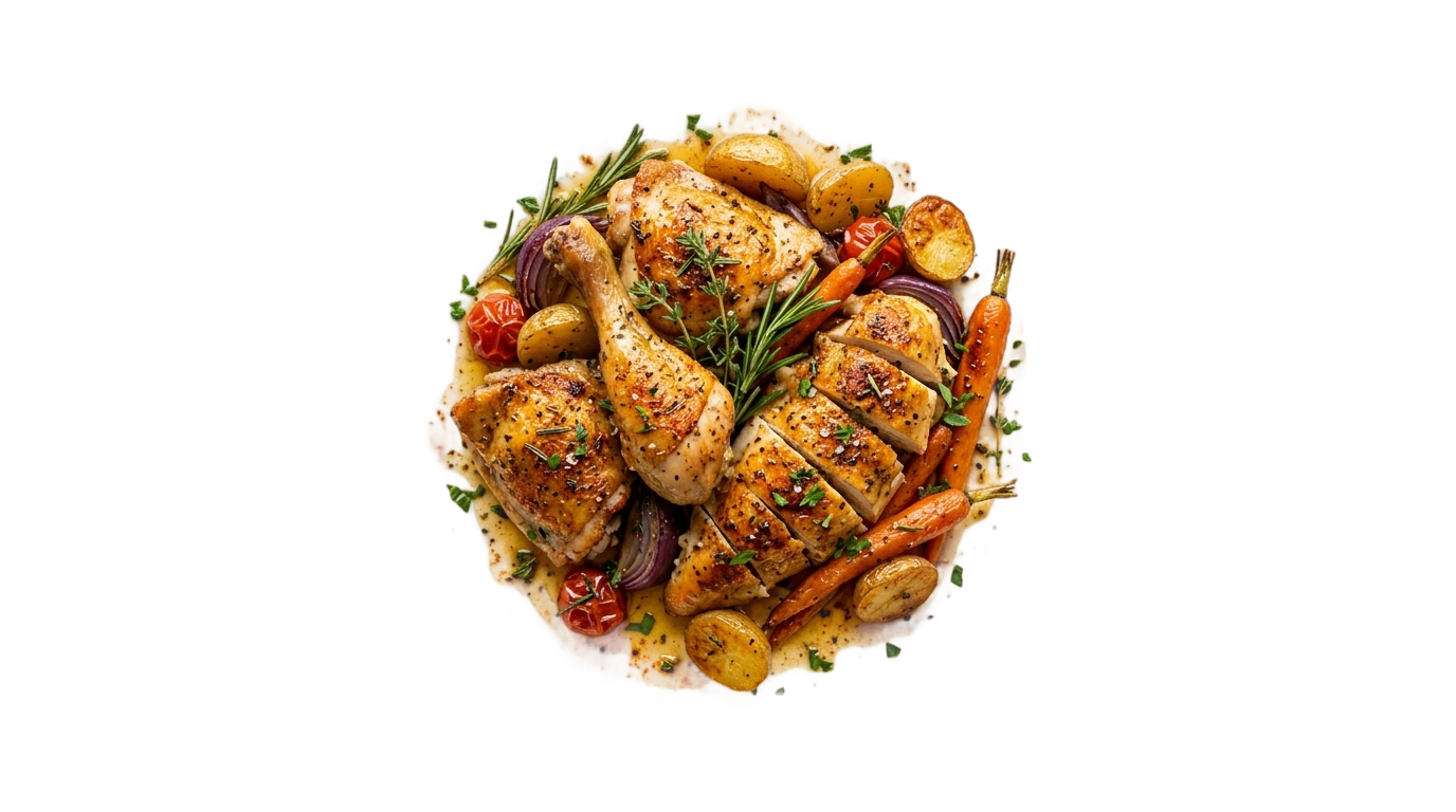 chicken plate png PNG transparent background