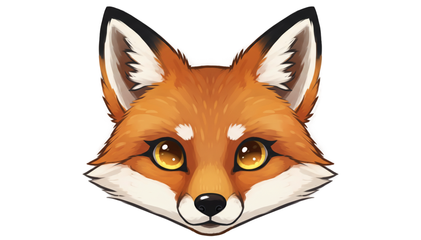 fox emoji png PNG transparent background