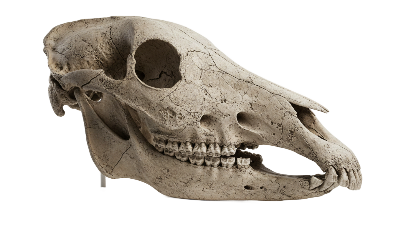 horse skull png PNG transparent background