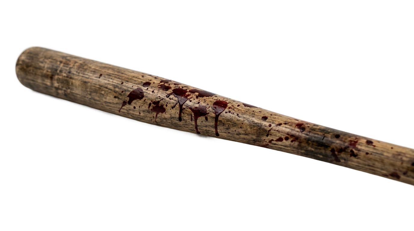 bloody baseball bat png PNG transparent background