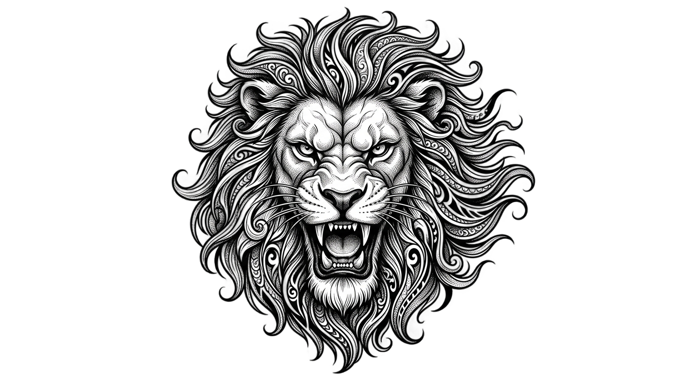 lion tattoo designs png PNG transparent background