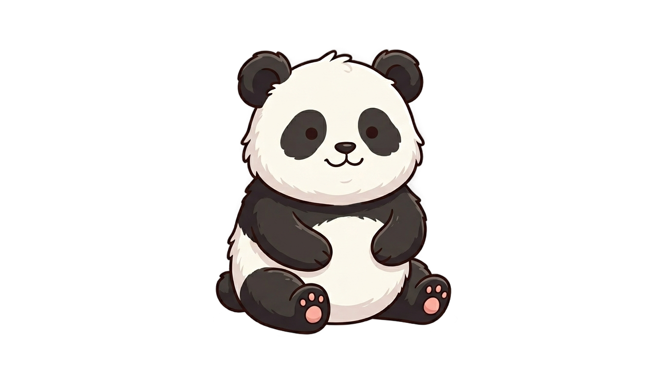 panda we bare bears png PNG transparent background