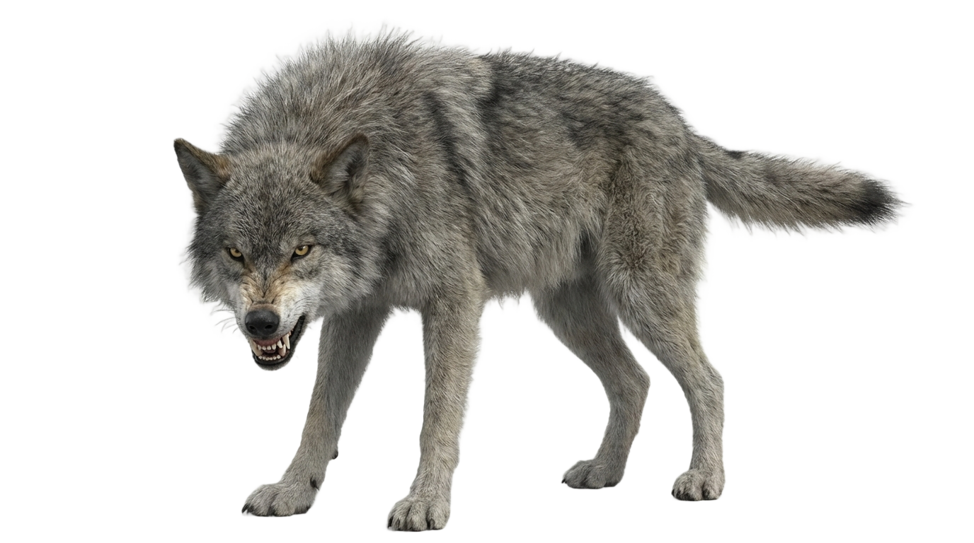 big bad wolf png PNG transparent background