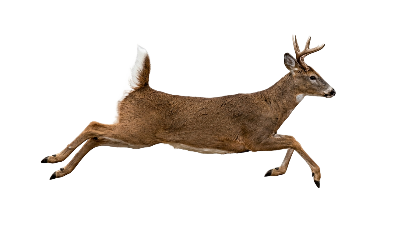 deer running gif png PNG transparent background