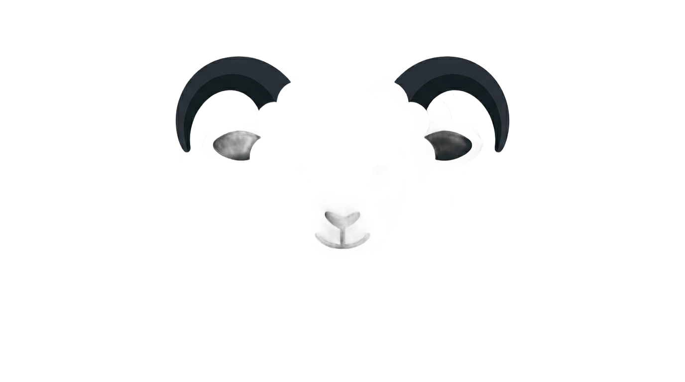 sheep head logo png PNG transparent background