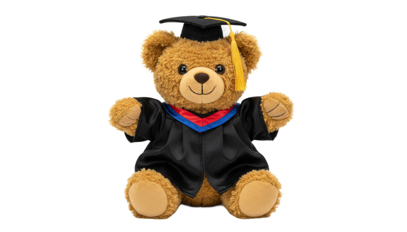 kanye graduation bear png PNG transparent background