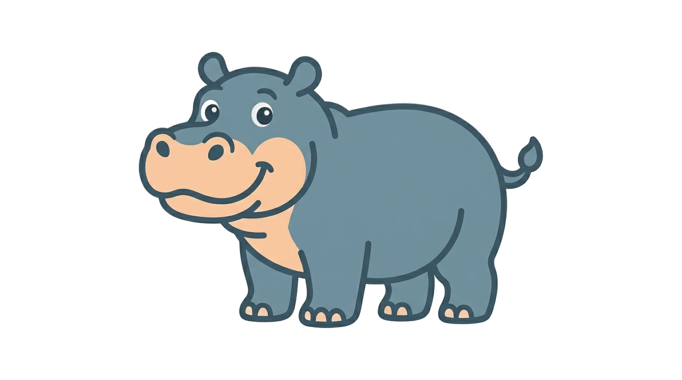 hippo logo png PNG transparent background