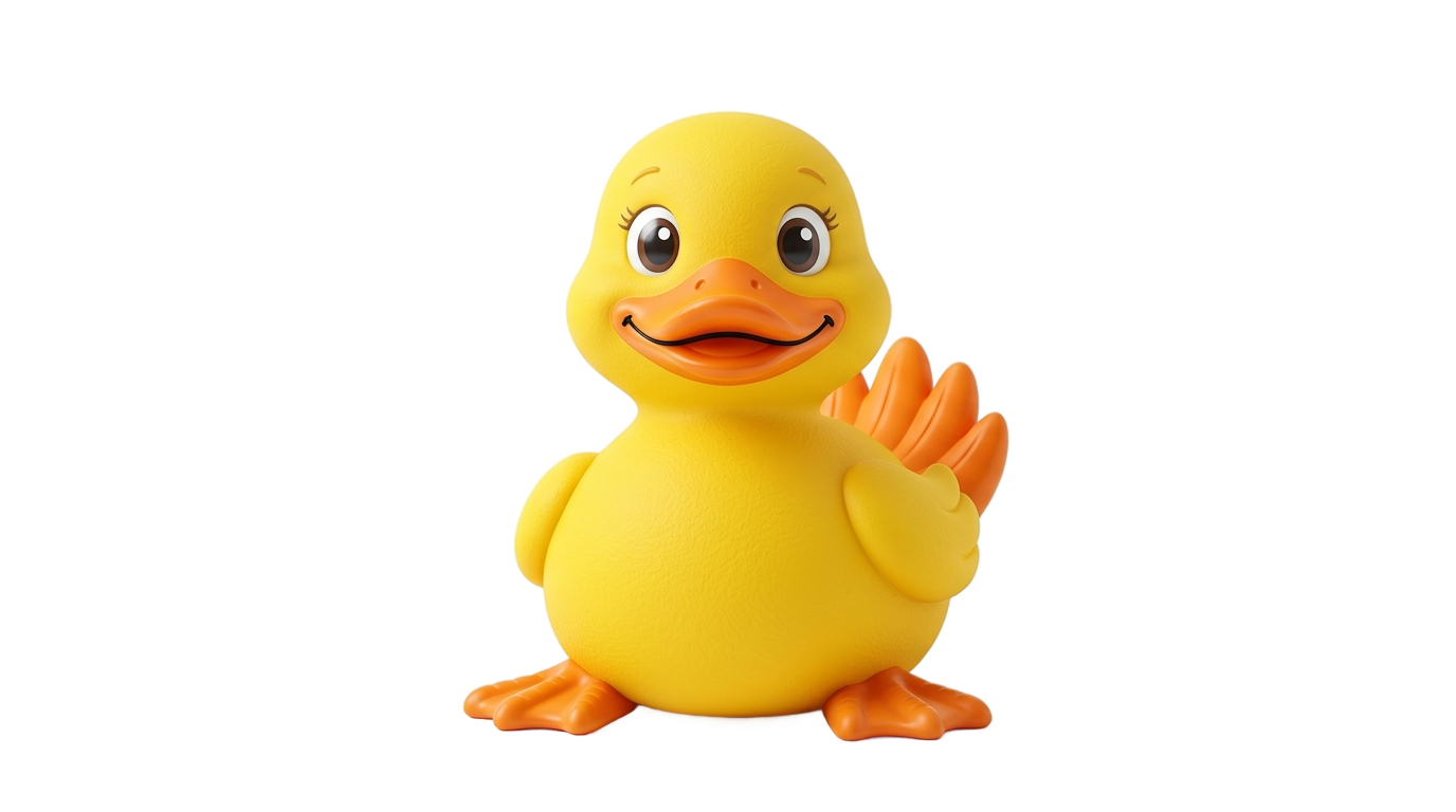 utya duck png PNG transparent background